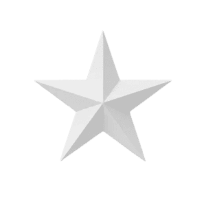 A white star is shown on the green background.